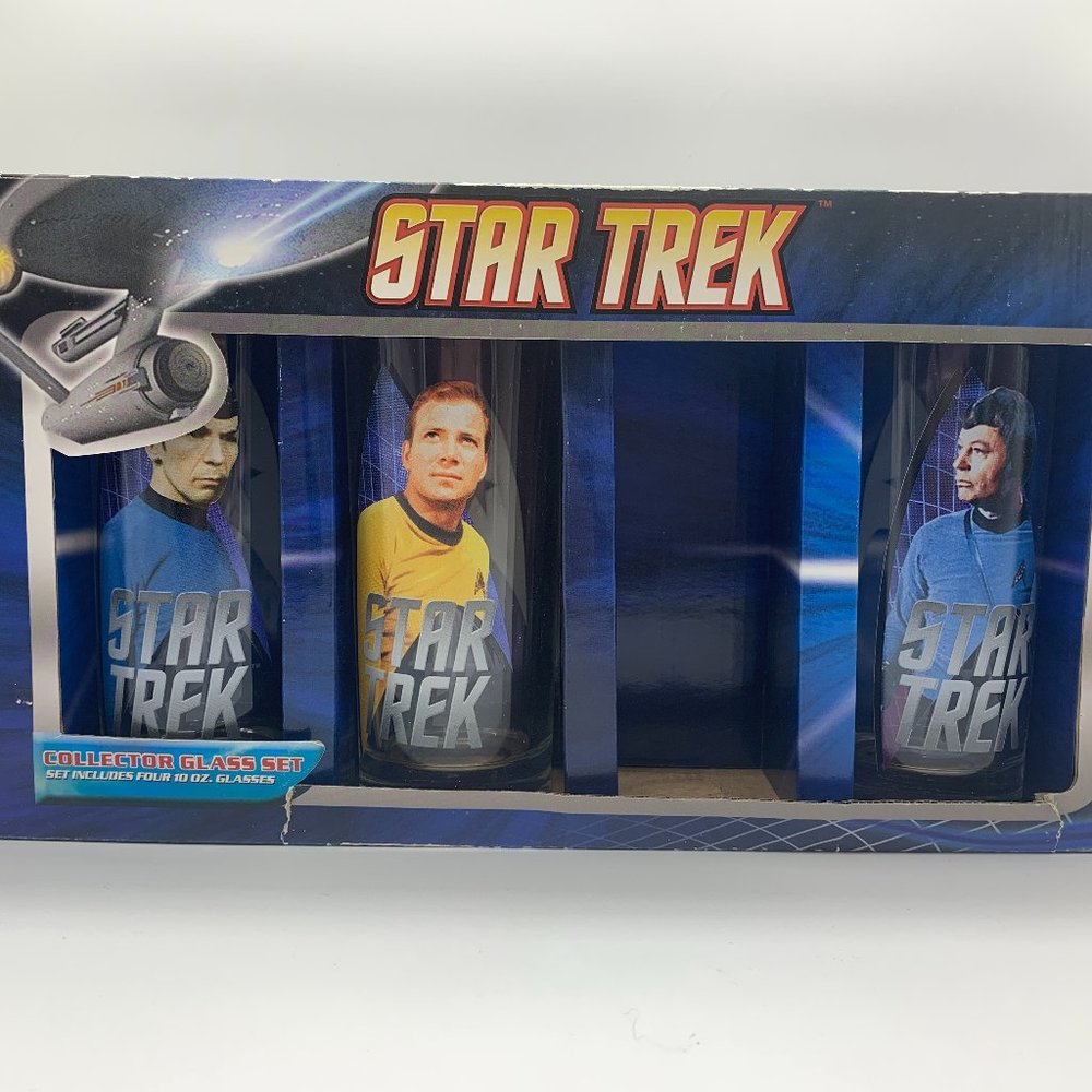 Star Trek Collector Glass Set